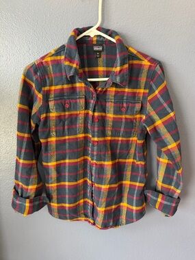 Patagonia Organic Cotton ladies flannel sz XS